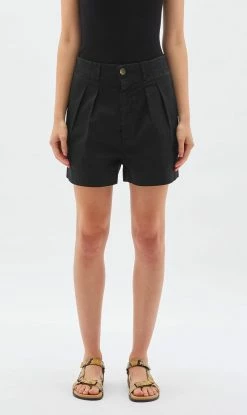 Bassike | Workwear Mini Short - Black