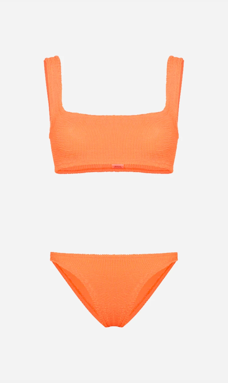 Hunza G | Xandra Bikini - Orange 1 Hunza G | Xandra Bikini - Orange