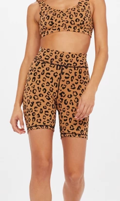 The Upside | Zanzi Spin Short - Leopard
